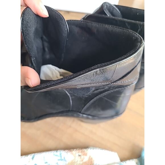 JOSEF SEIBEL Women's Ankle‎ Boots Heels - BlackLeather - Size 37/ US 6-6.5 Calla - Picture 7 of 8